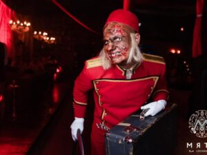 Аниматоры Зомби в кальянную на Хэллоуин 2020 Минск