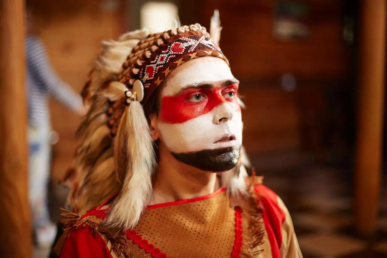 аниматор индеец праздник минск