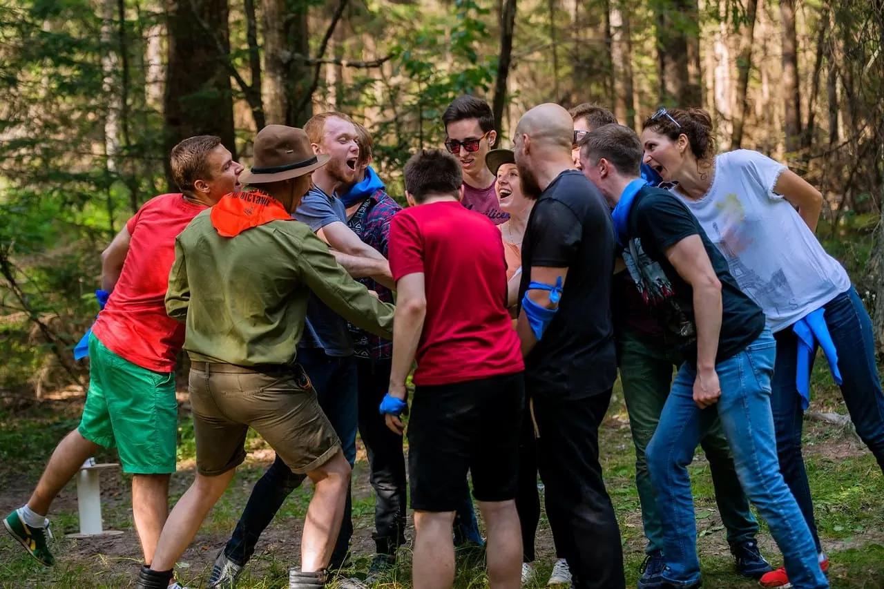 командный дух на тимбилдинг