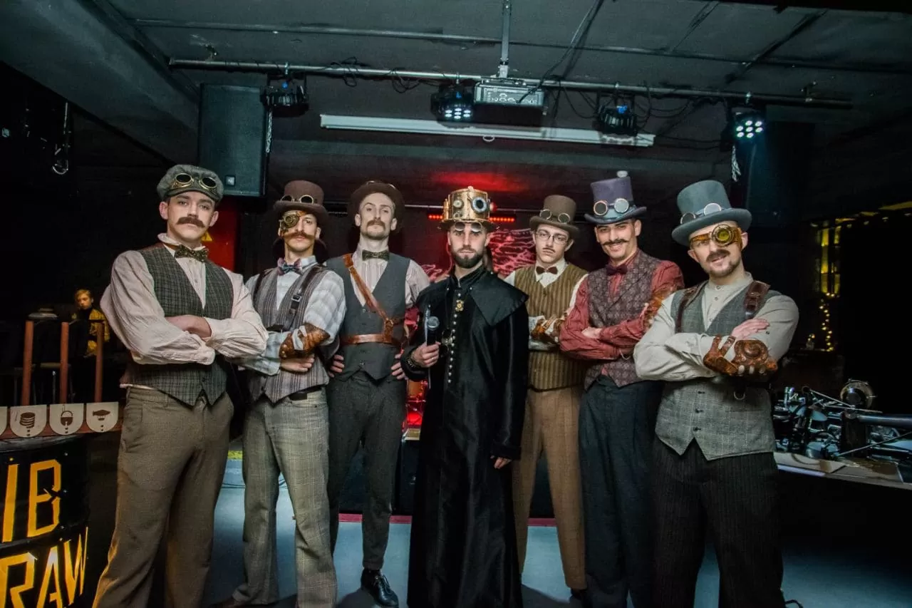 тимбилдинг и стимпанк аниматоры