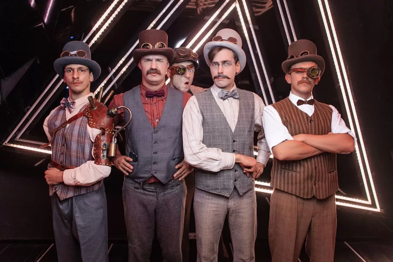 стимпанк тимбилдинг в ресторане