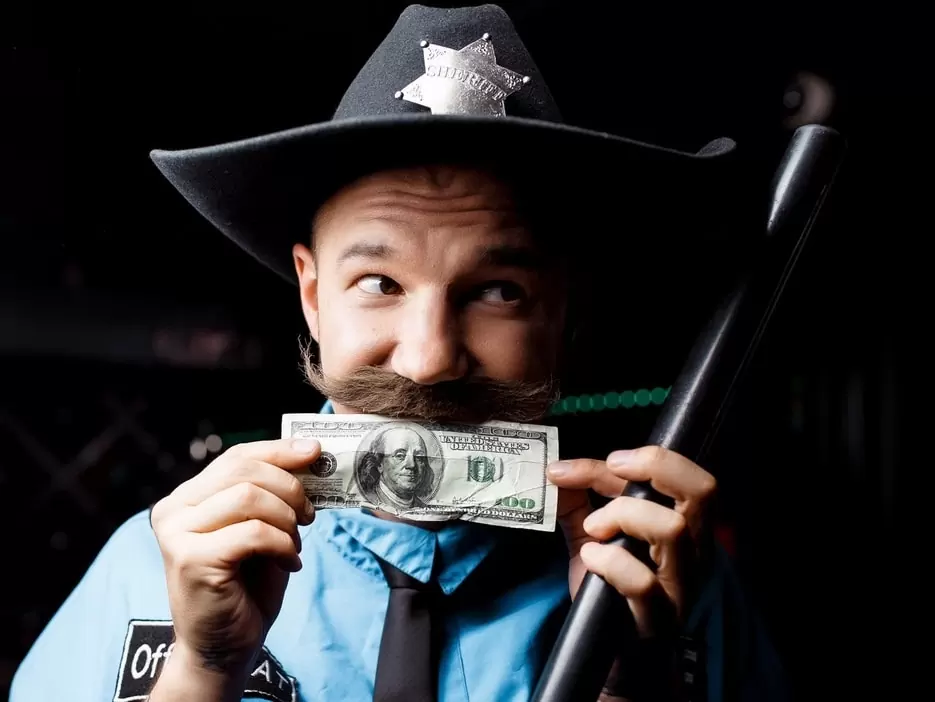 Толстый коп полицейский