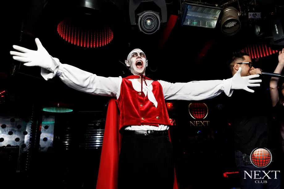 Аниматор Дракула на вечеринку Хэллоуин 2020 Минск