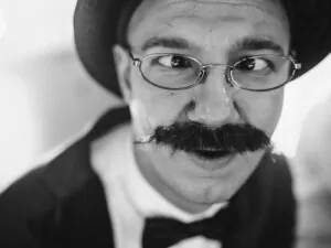 Аниматор Джентльмен на свадьбу встреча гостей