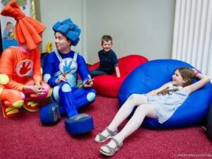 Детский аниматор фиксики нолик на день детский рождения