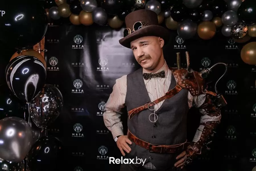 Аниматор стимпанк на фотозону