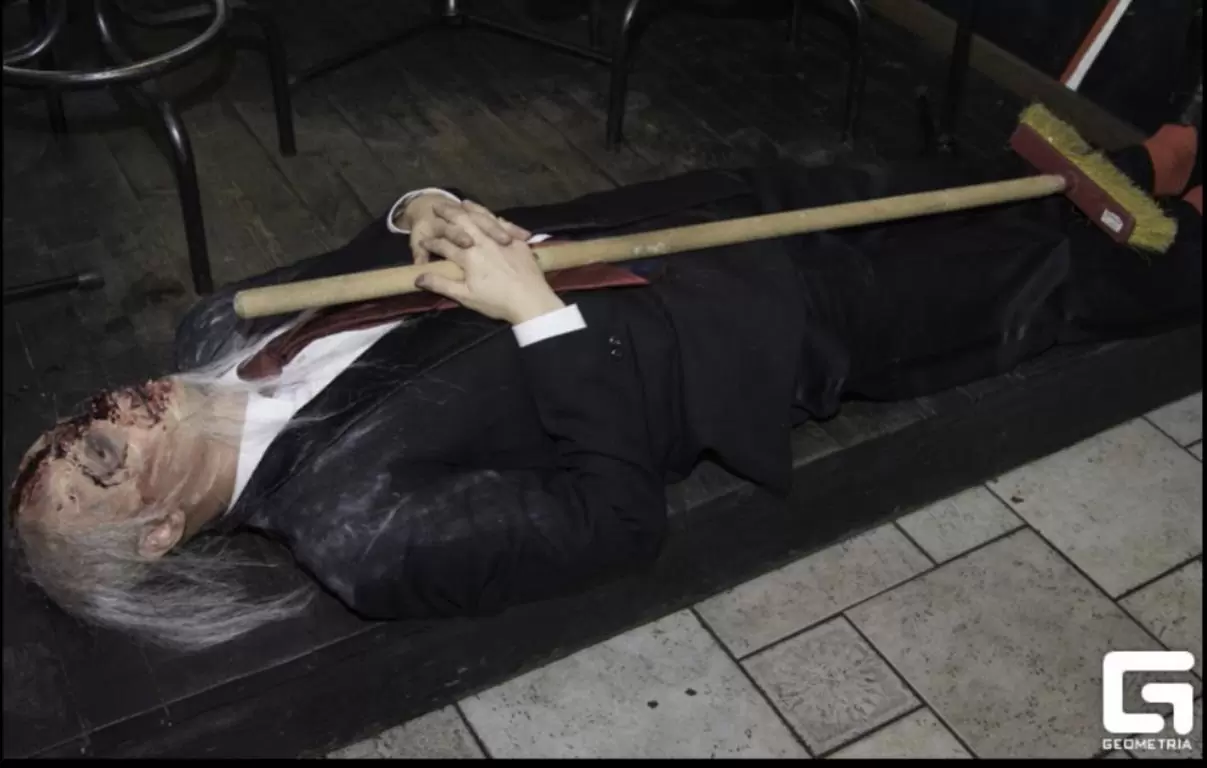 Аниматоры Зомби на Хэллоуин 2020 Минск в бар