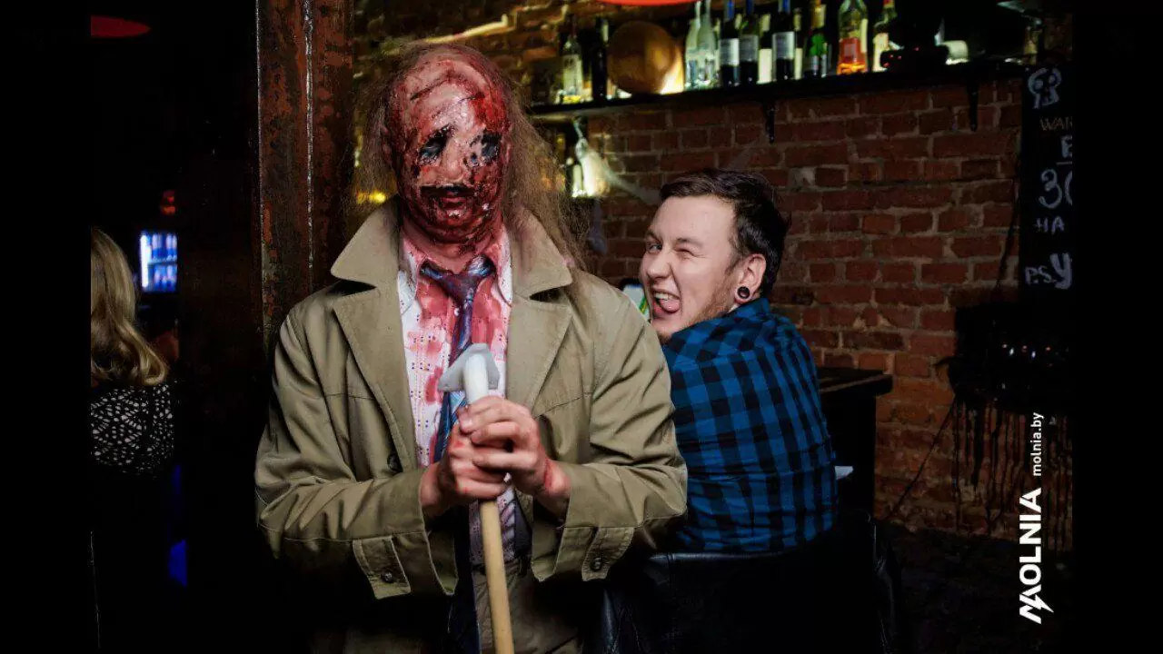 Аниматоры Зомби на Хэллоуин 2020 Минск