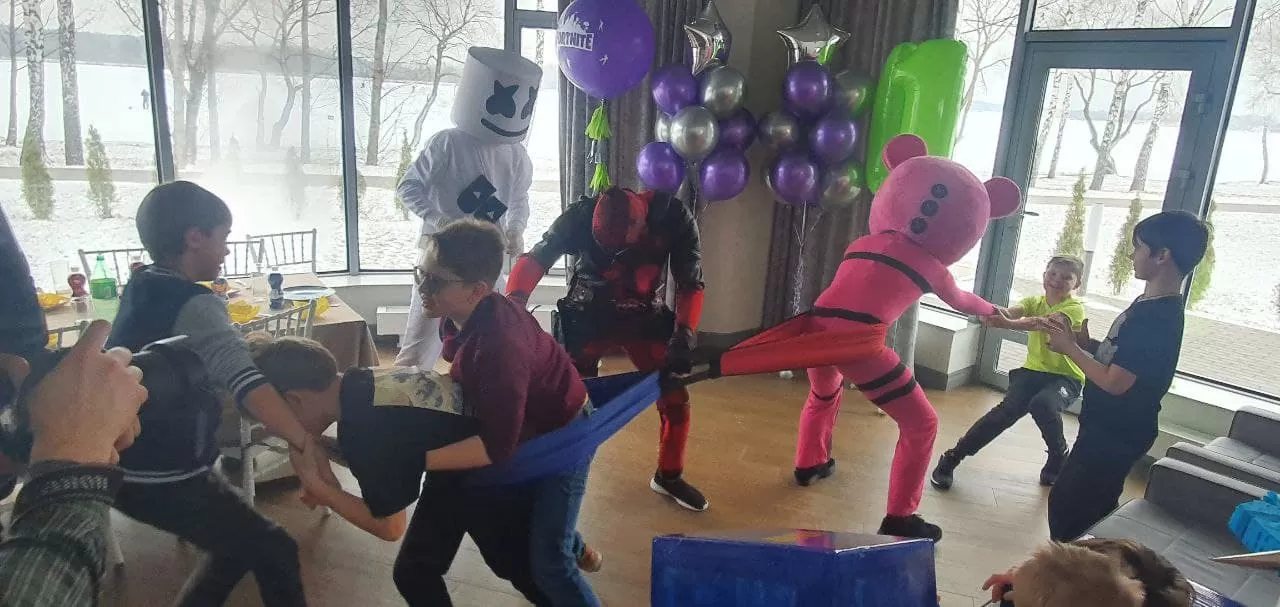 Аниматор Маршмеллоу на праздник