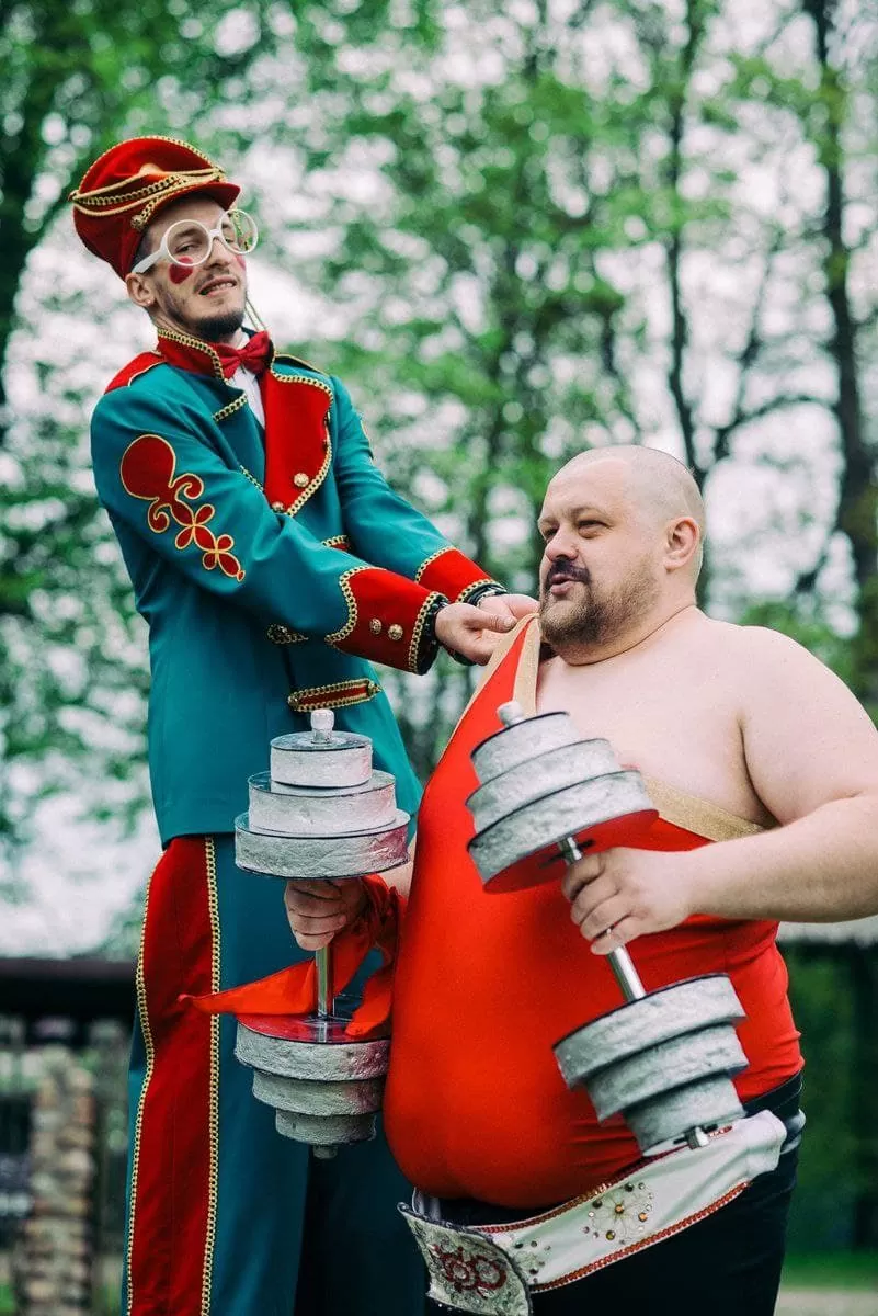 Артисты н детский праздник день рождения Цирк