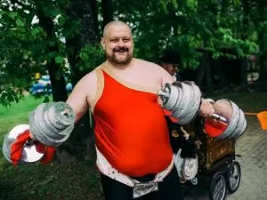 Аниматор Силач на корпоратив