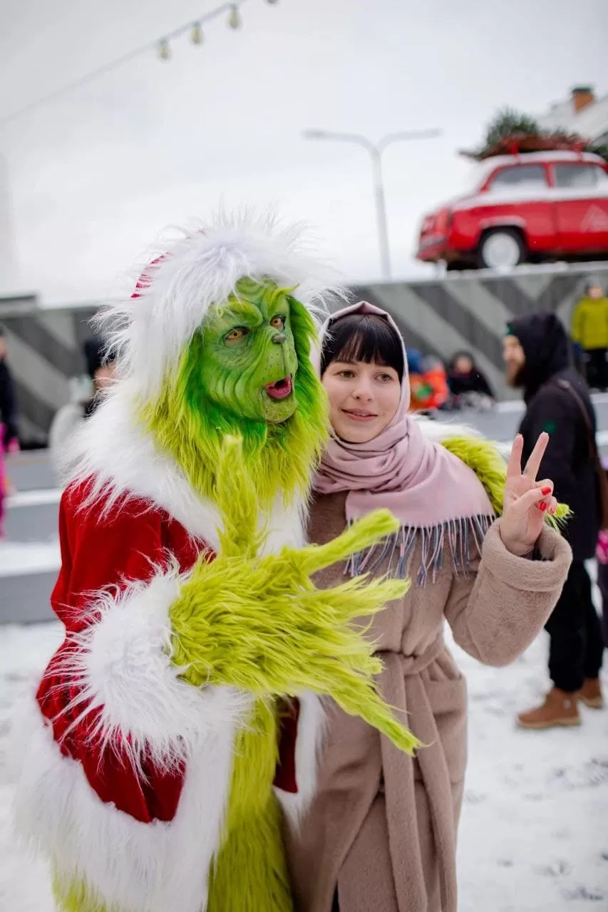 Аниматор Гринч на праздник в Минске