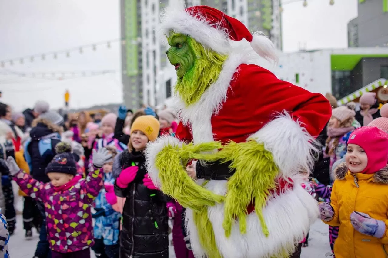 Аниматор Гринч на праздник Минск