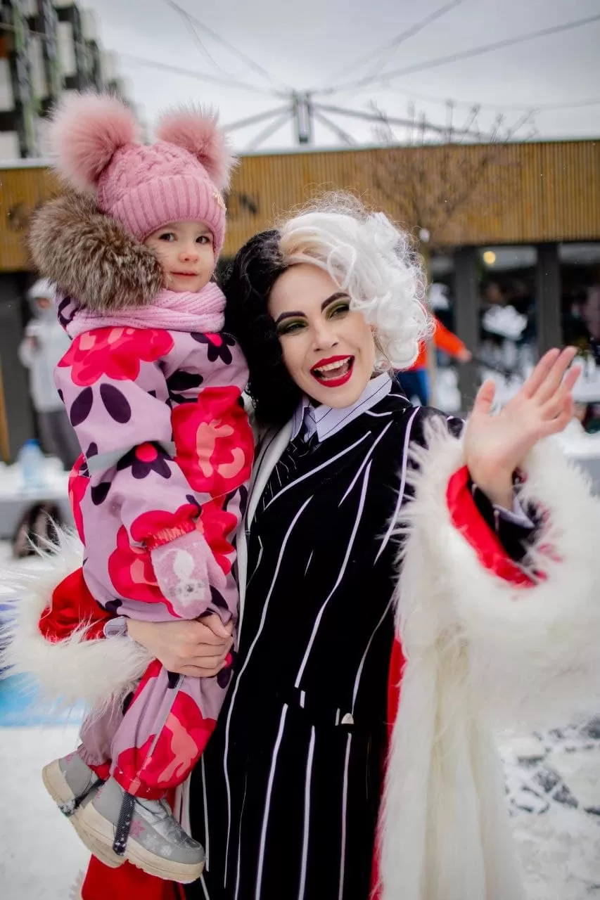 Аниматор Круэлла на праздник