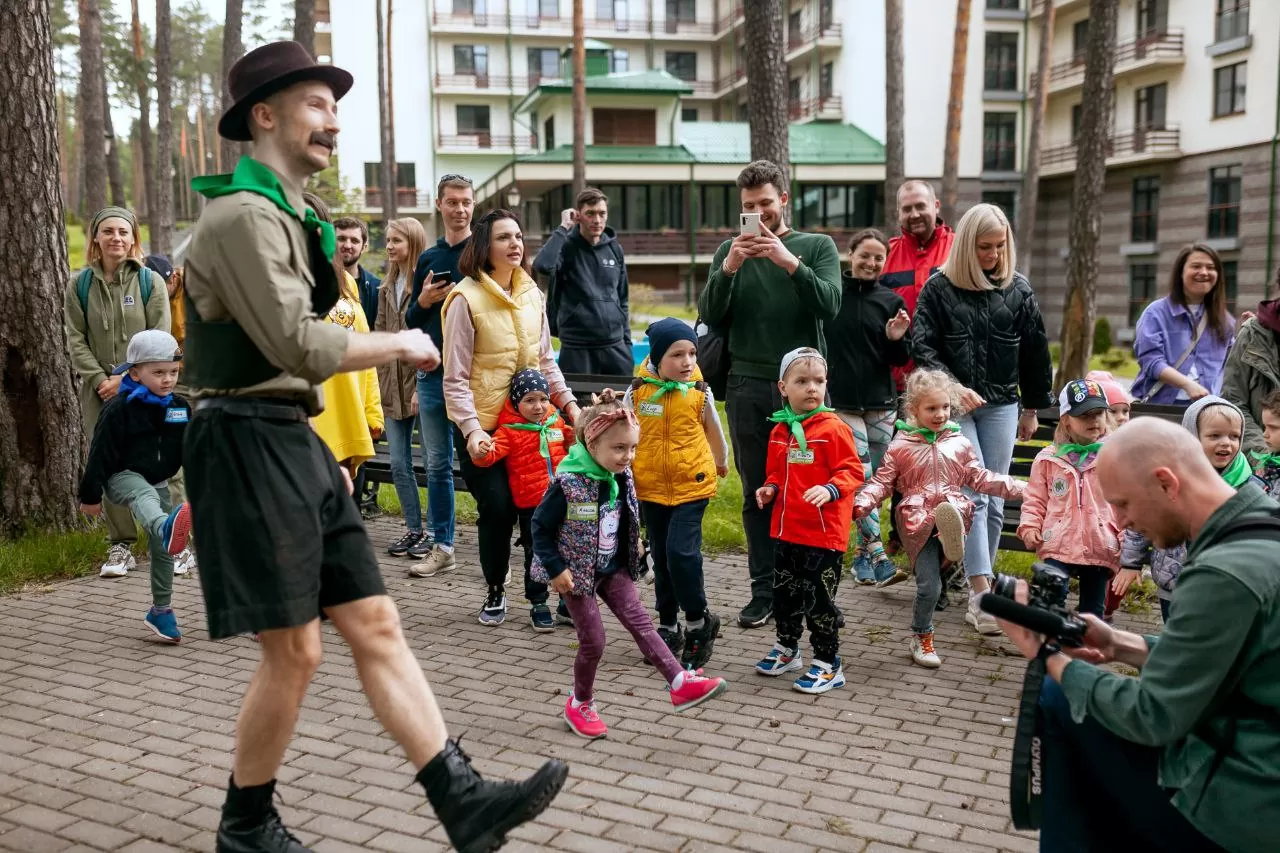 детский праздник для компании скауты