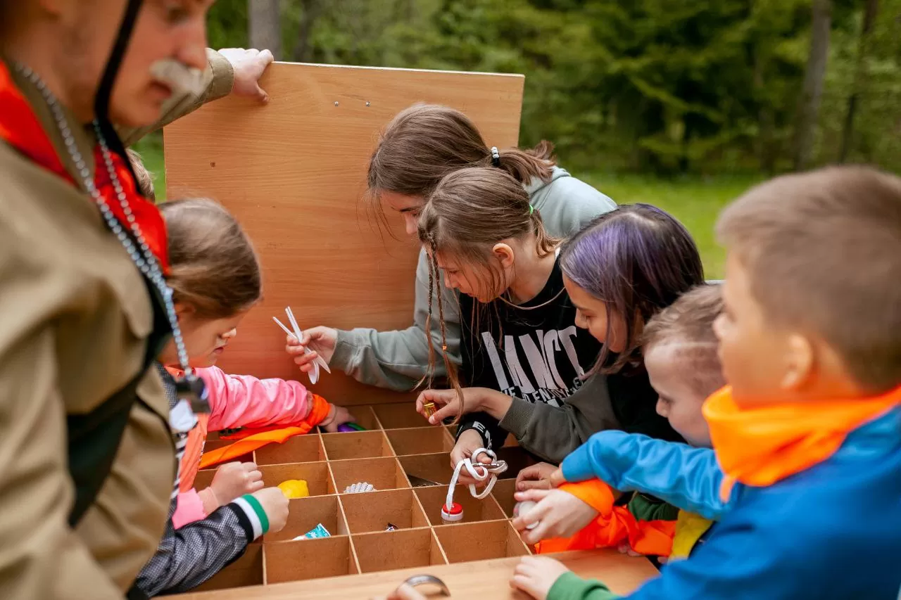 скауты детский день рождения