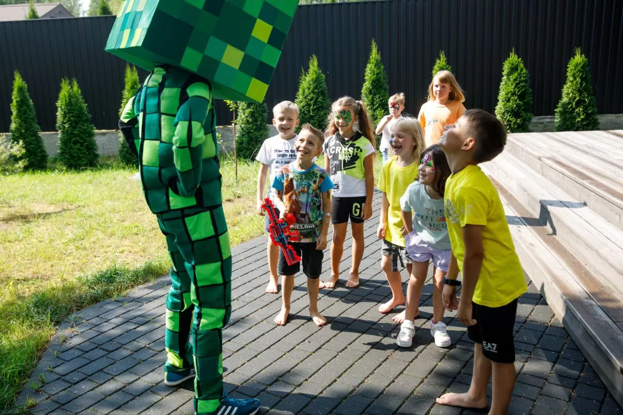 Аниматор Крипер на день рождения