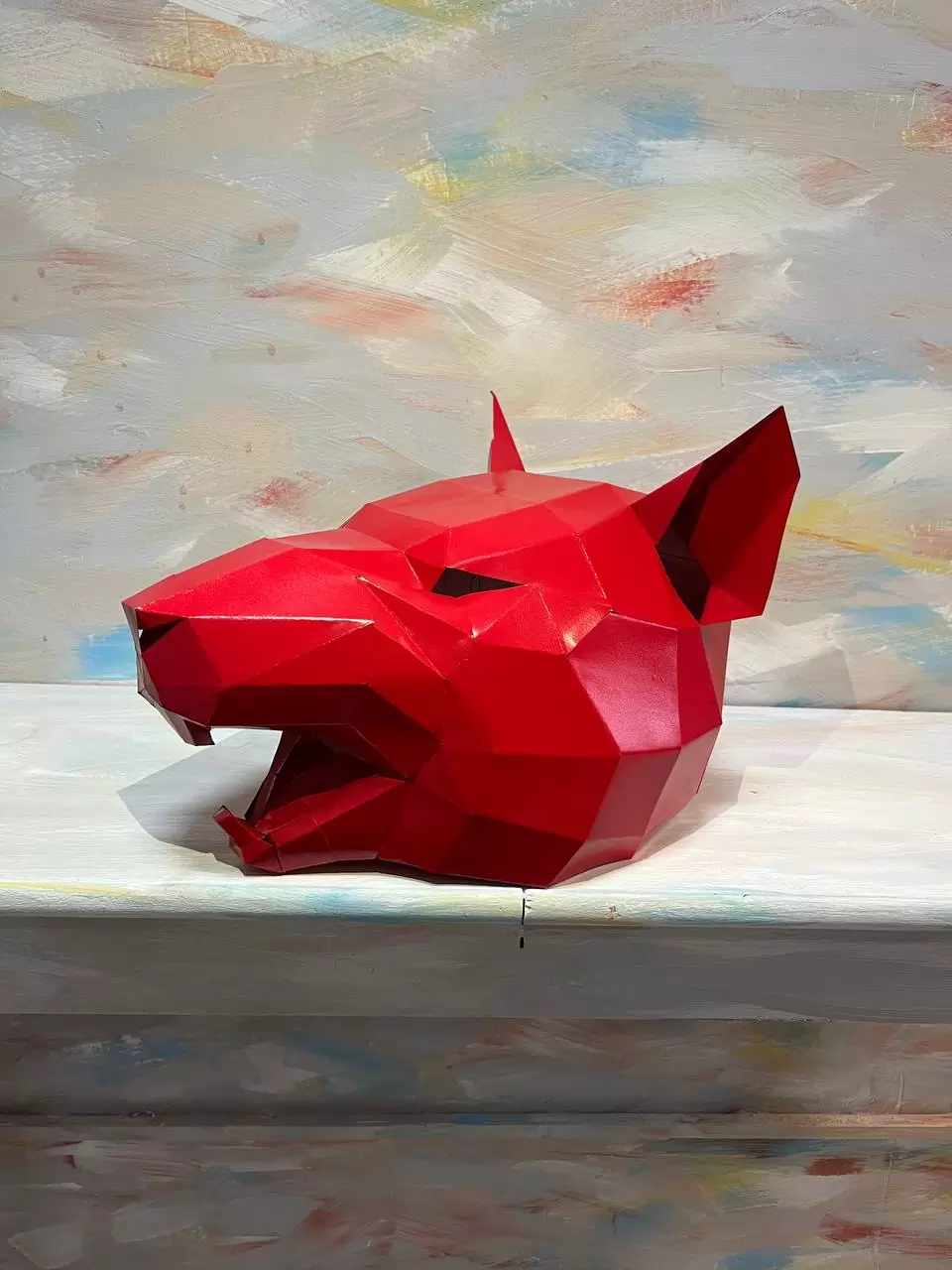 Маска Крыса полигональная аренда