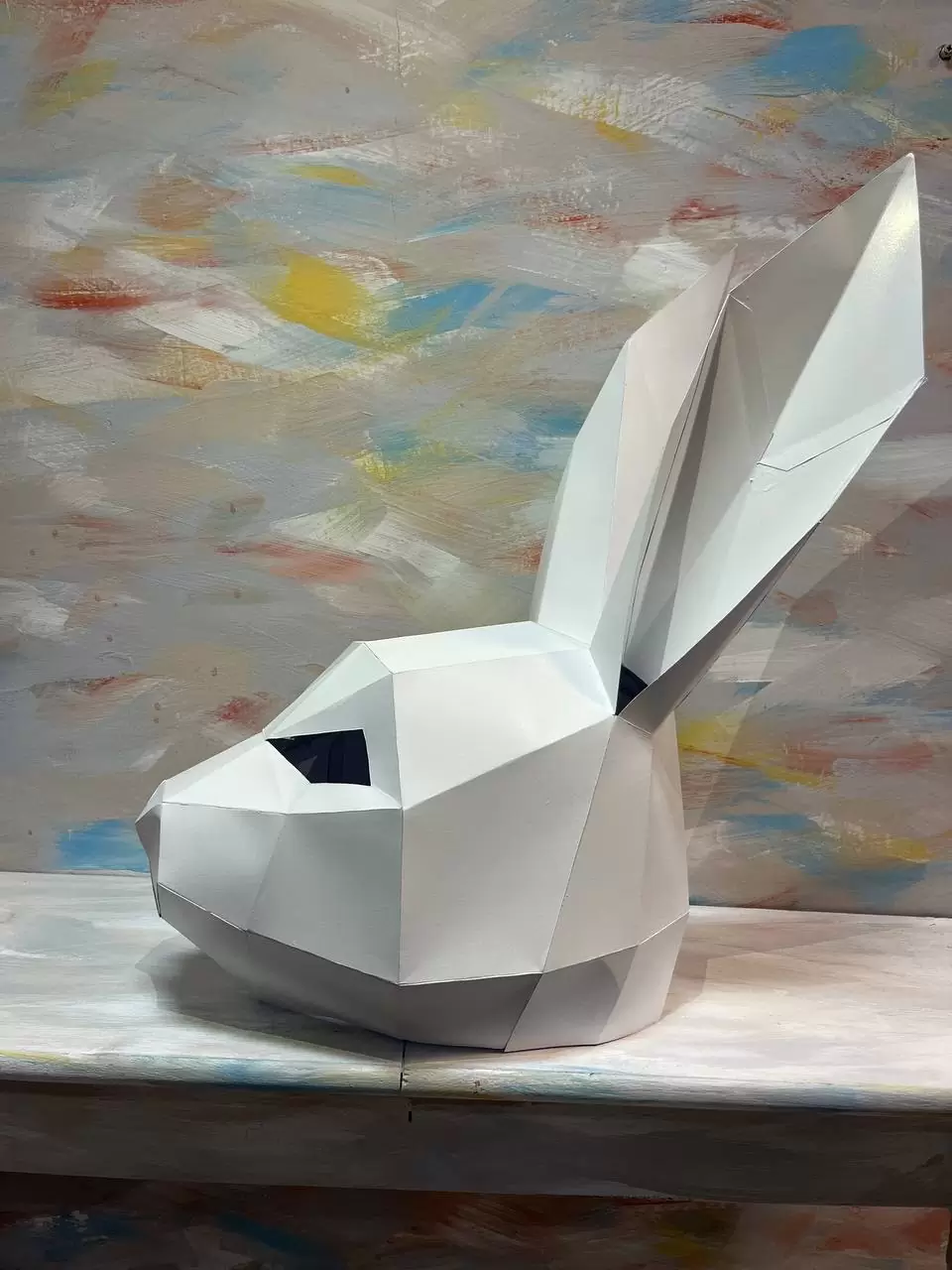 Маска Заяц полигональная аренда